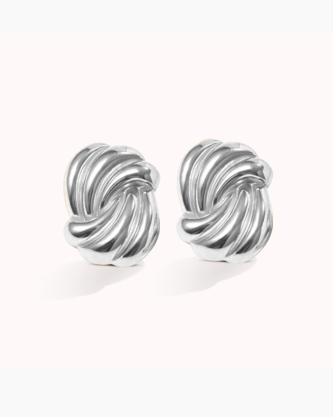 Wave Earrings Silver