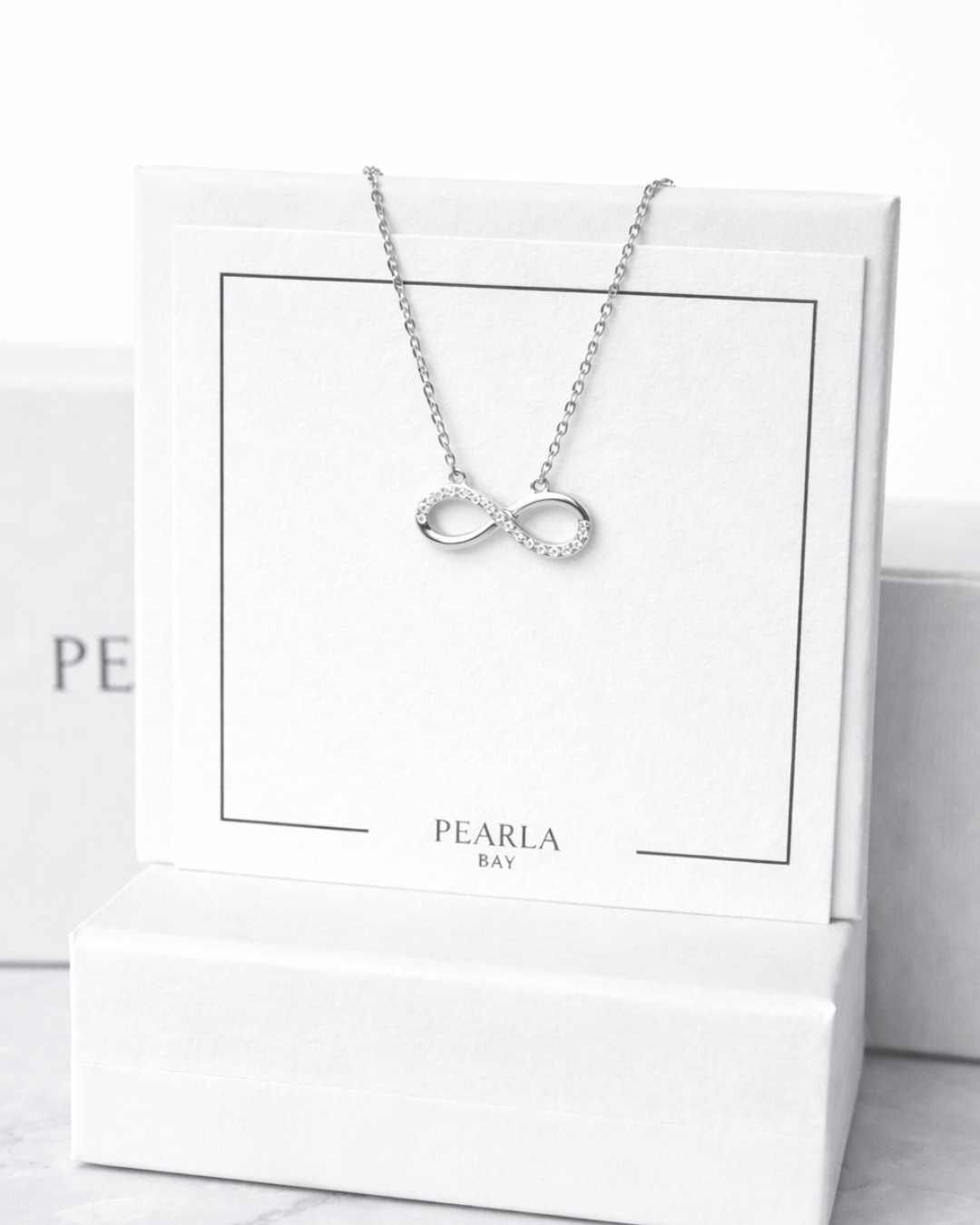 Infinity Necklace - Silver