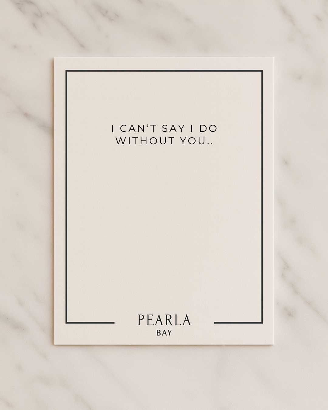 Personalised Message Card