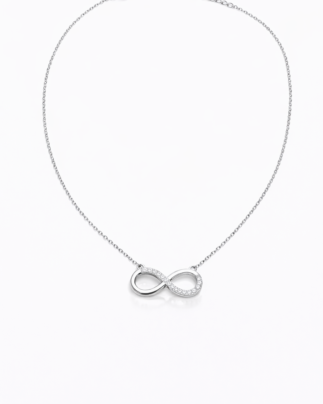 Infinity Necklace - Silver