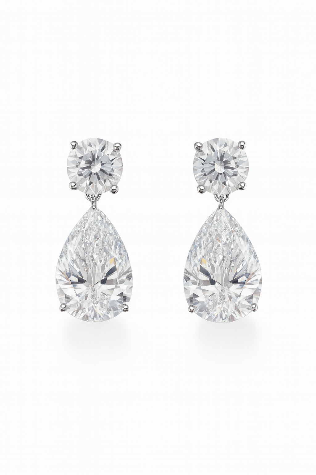 Diamond Drop Earrings