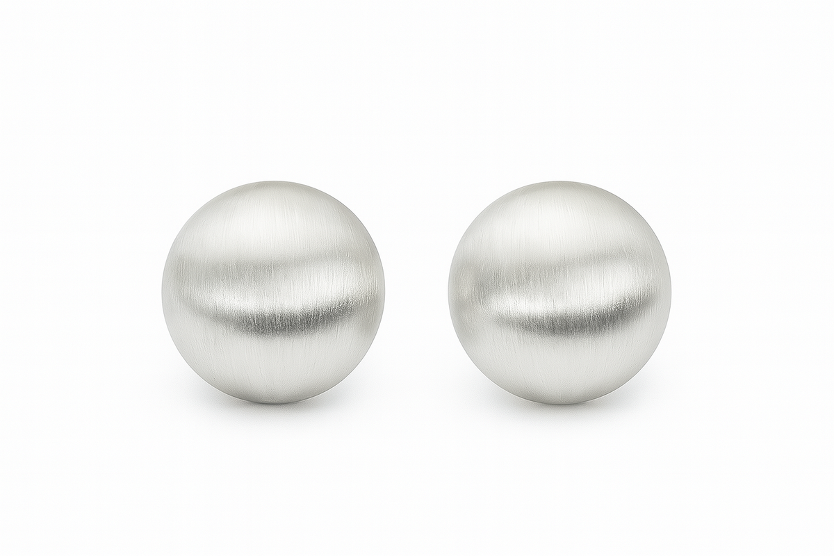 Dome Studs Silver