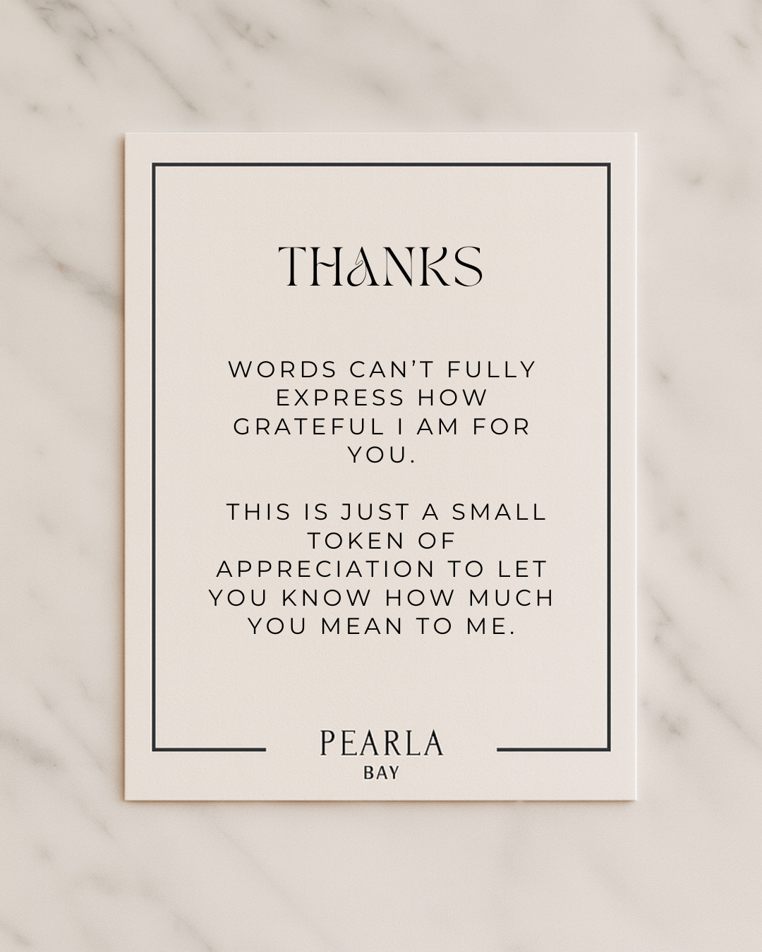 Personalised Message Card