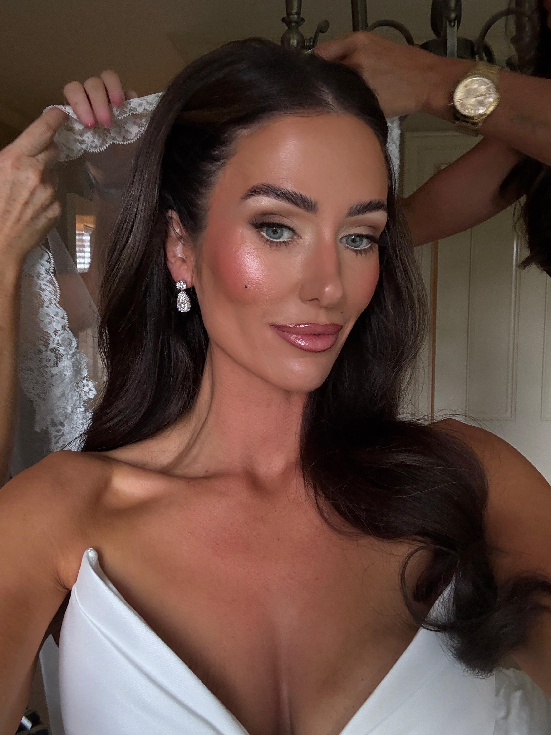 Diamond Drop Earrings