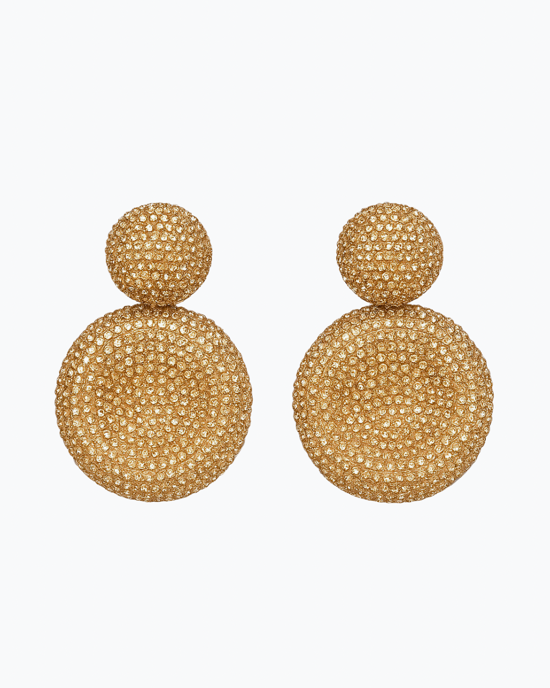 Statement Crystal Drop - Champagne