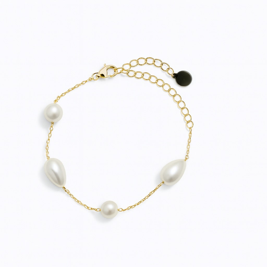 Mixed Pearl Dainty Bracelet