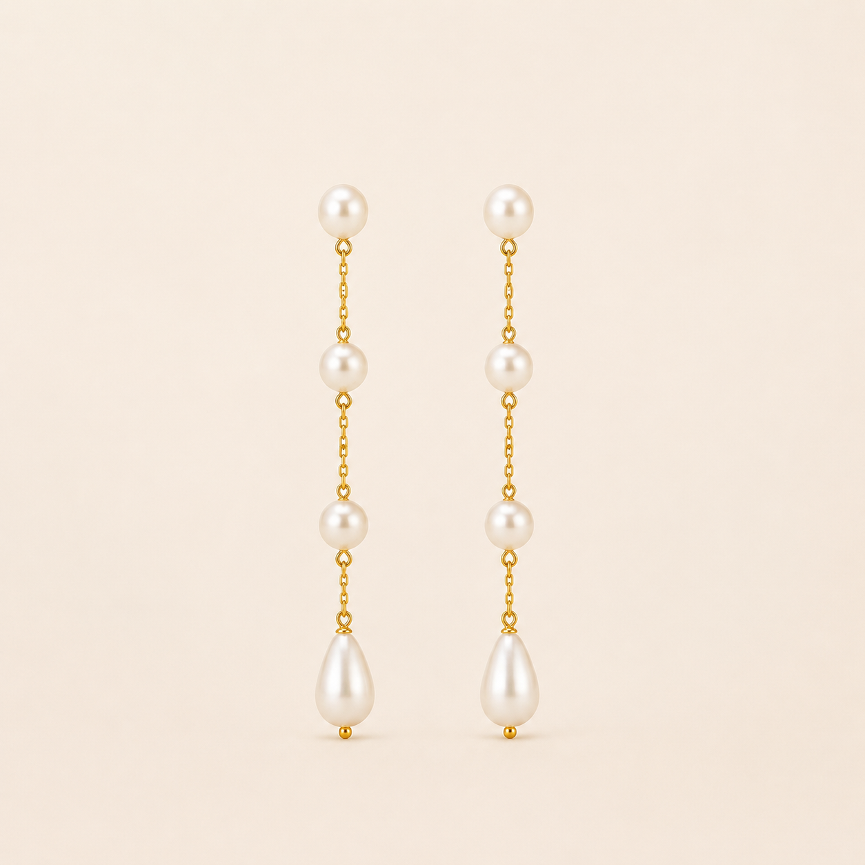 First Look Pearl Drop Earrings