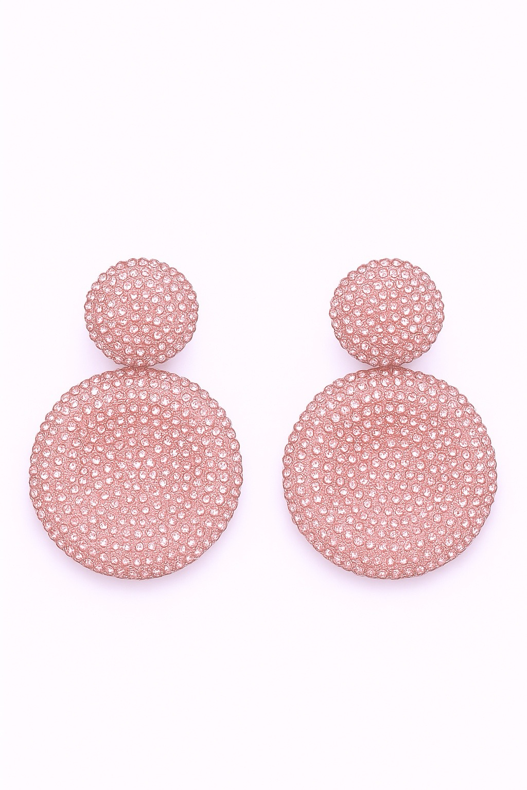 Statement Crystal Drop - Pink