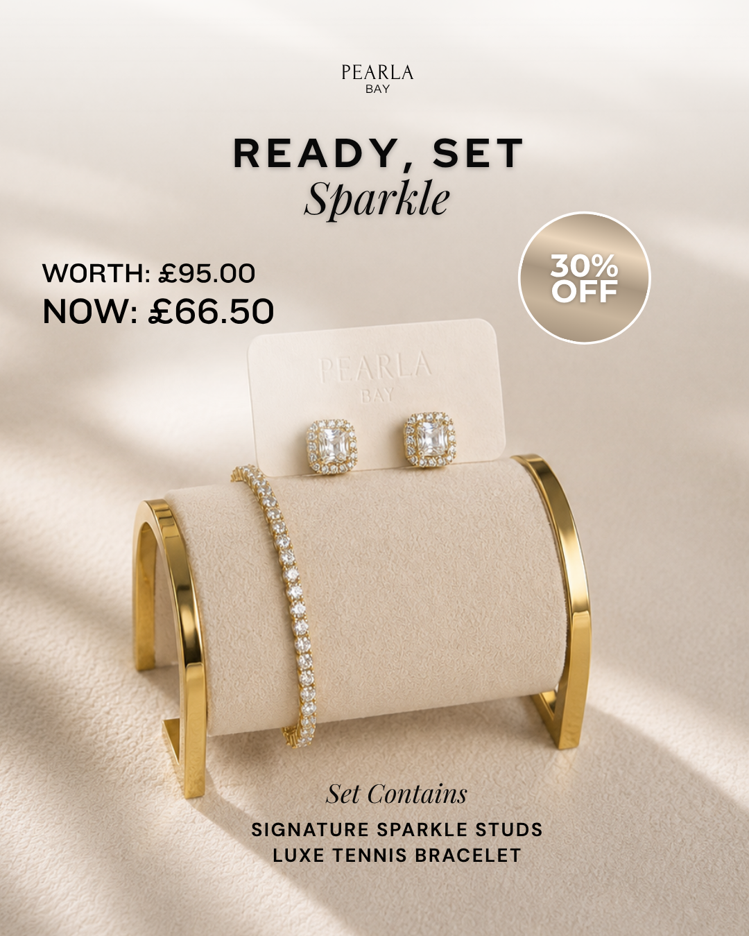 Ready, Set, Sparkle Bundle - Gold