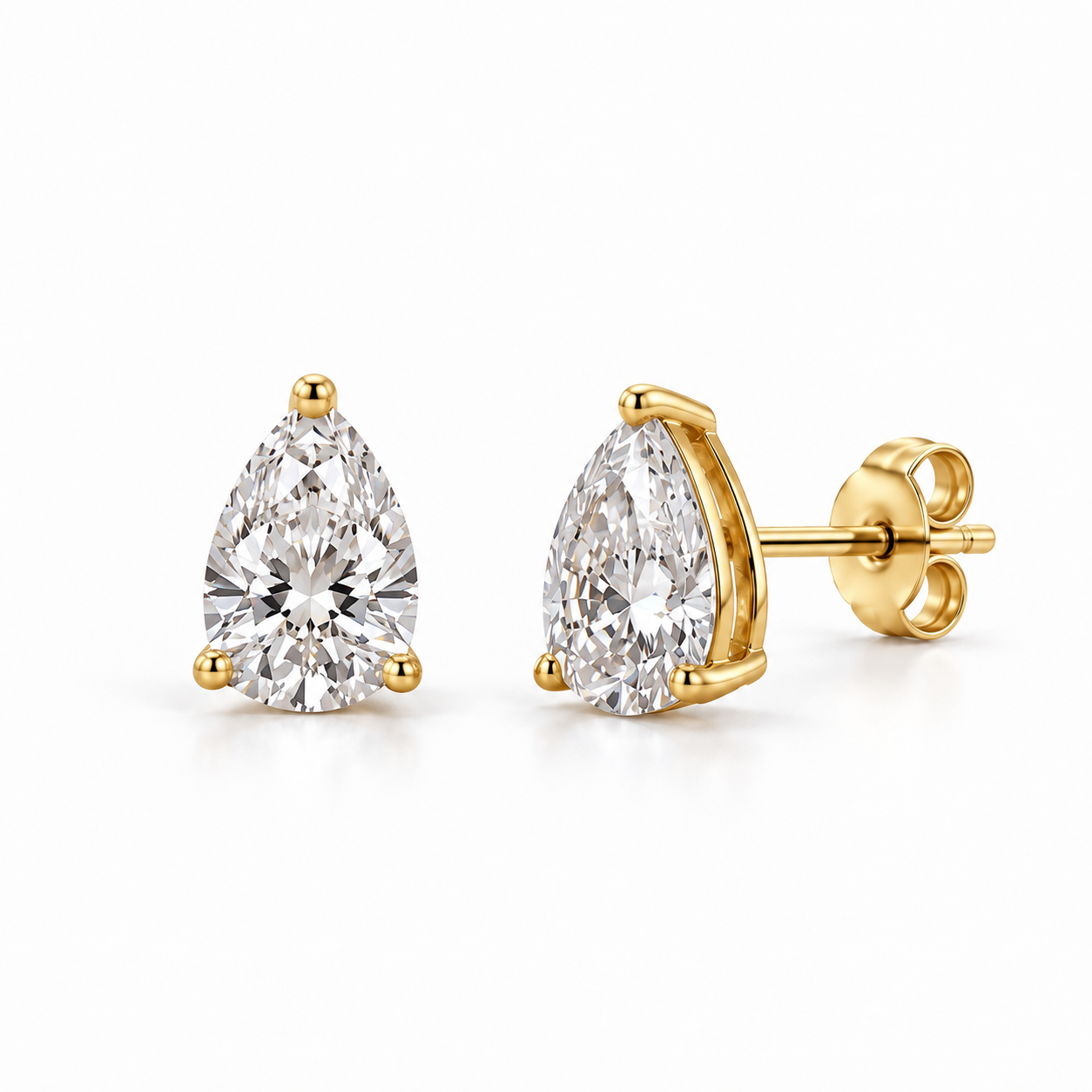 Bethany Stud Earring Gold