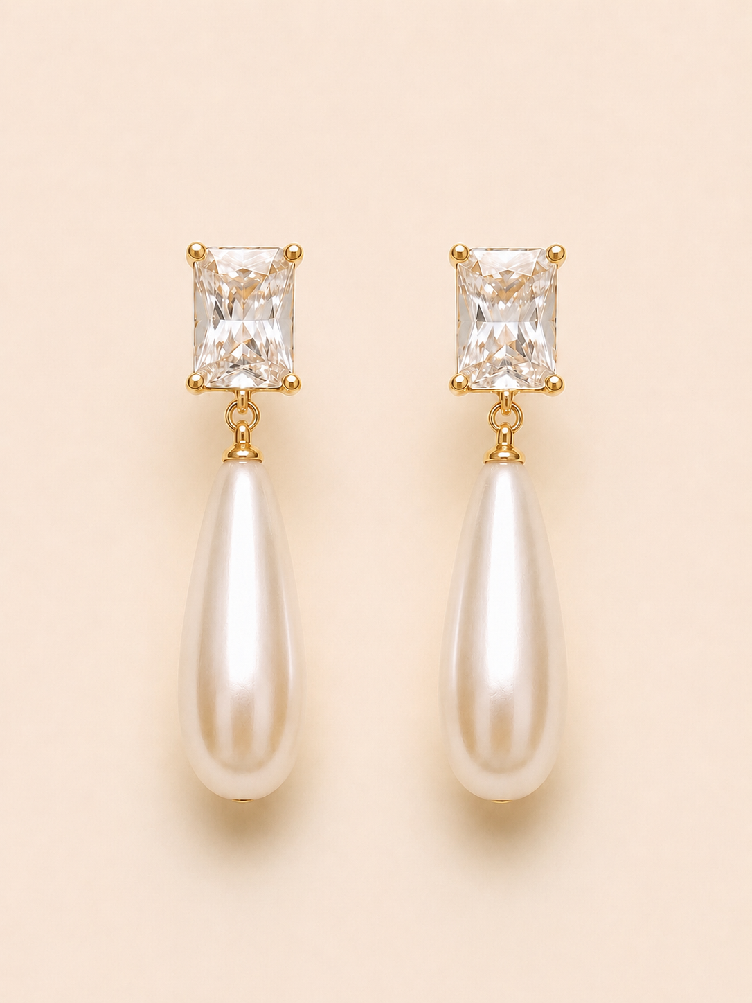 Icon Pearl Earrings - Gold